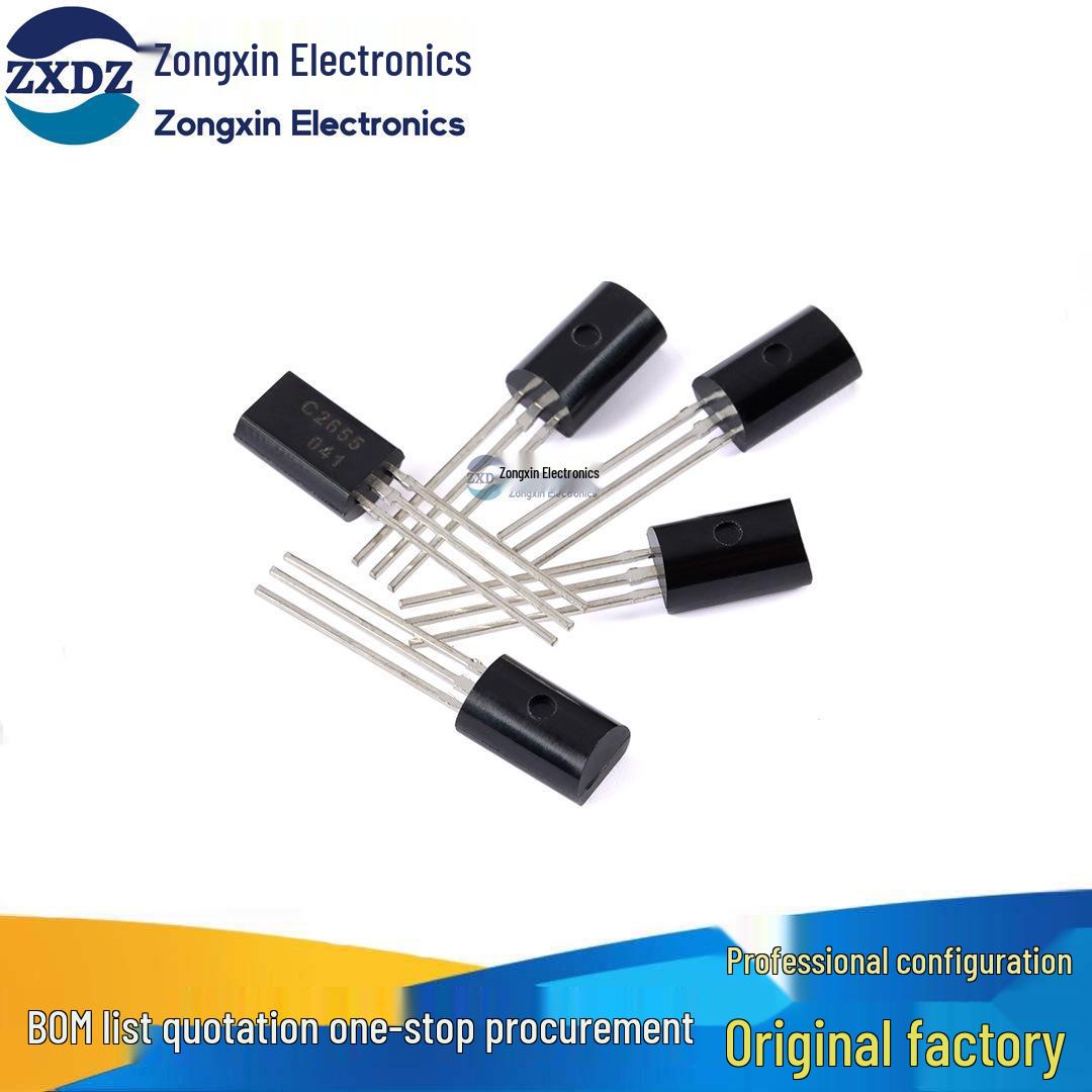 2SC2655 NPN Transistor TO-92L, 50V 2A (Set of 5)
2SC2655 NPN Transistor TO-92L, 50V 2A (Set of 5)