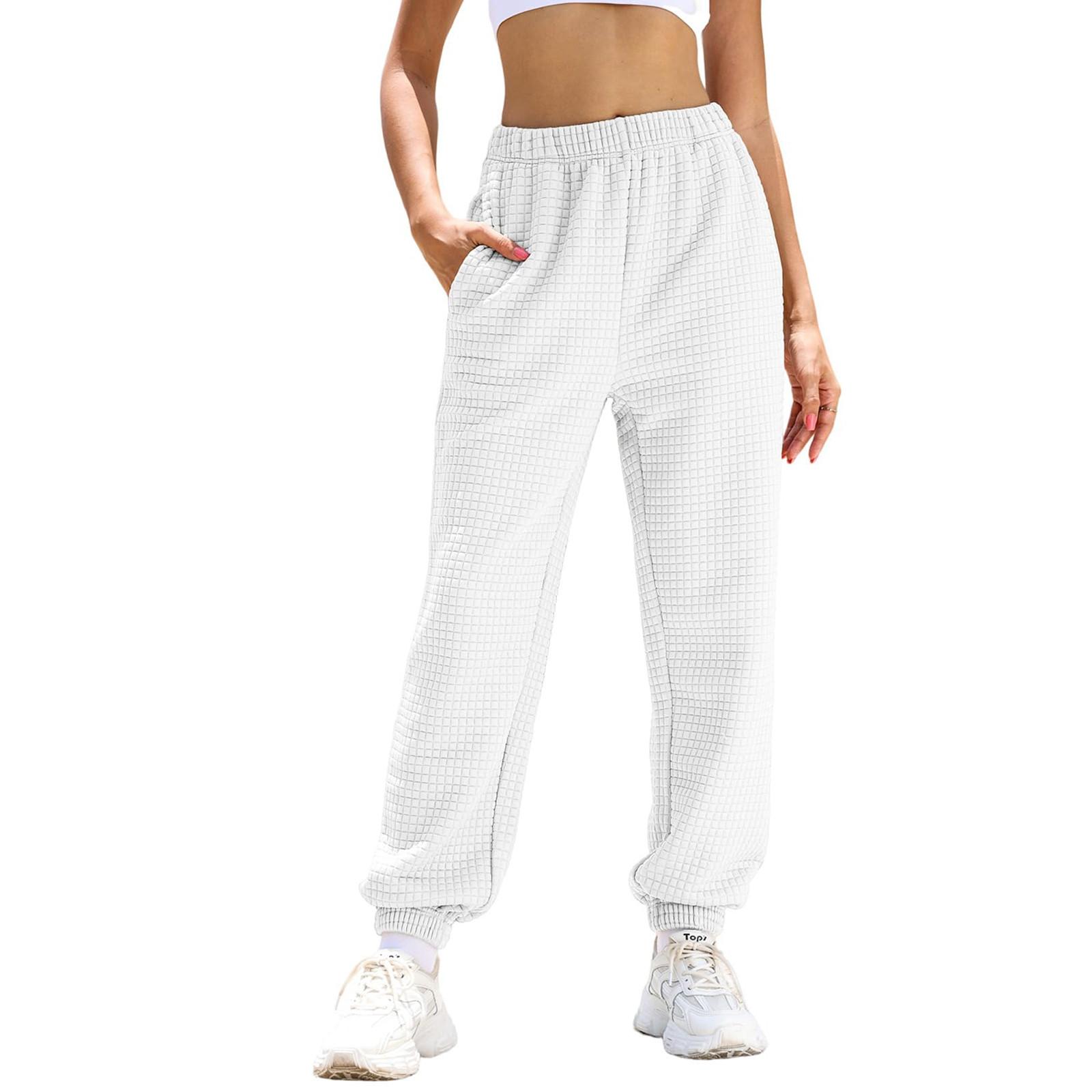 Women High Waisted Sweatpants Joggers Pants Baggy Bottoms L білий
Women High Waisted Sweatpants Joggers Pants Baggy Bottoms L білий