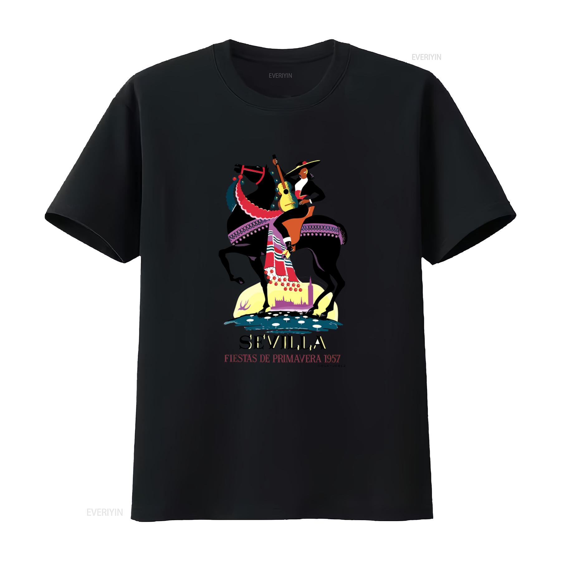 Spain 1957 Seville April Fair Vintage Style T Shirt Best Seller Design vintage Washed Stylish designer clothes Versatile Unisex 4XL
Spain 1957 Seville April Fair Vintage Style T Shirt Best Seller Design vintage Washed Stylish designer clothes Versatile Unisex 4XL