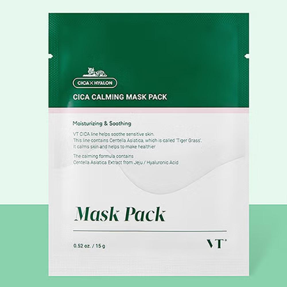 VT DAISO Cica Calming Mask Pack 4 Sheets 60g
VT DAISO Cica Calming Mask Pack 4 Sheets 60g