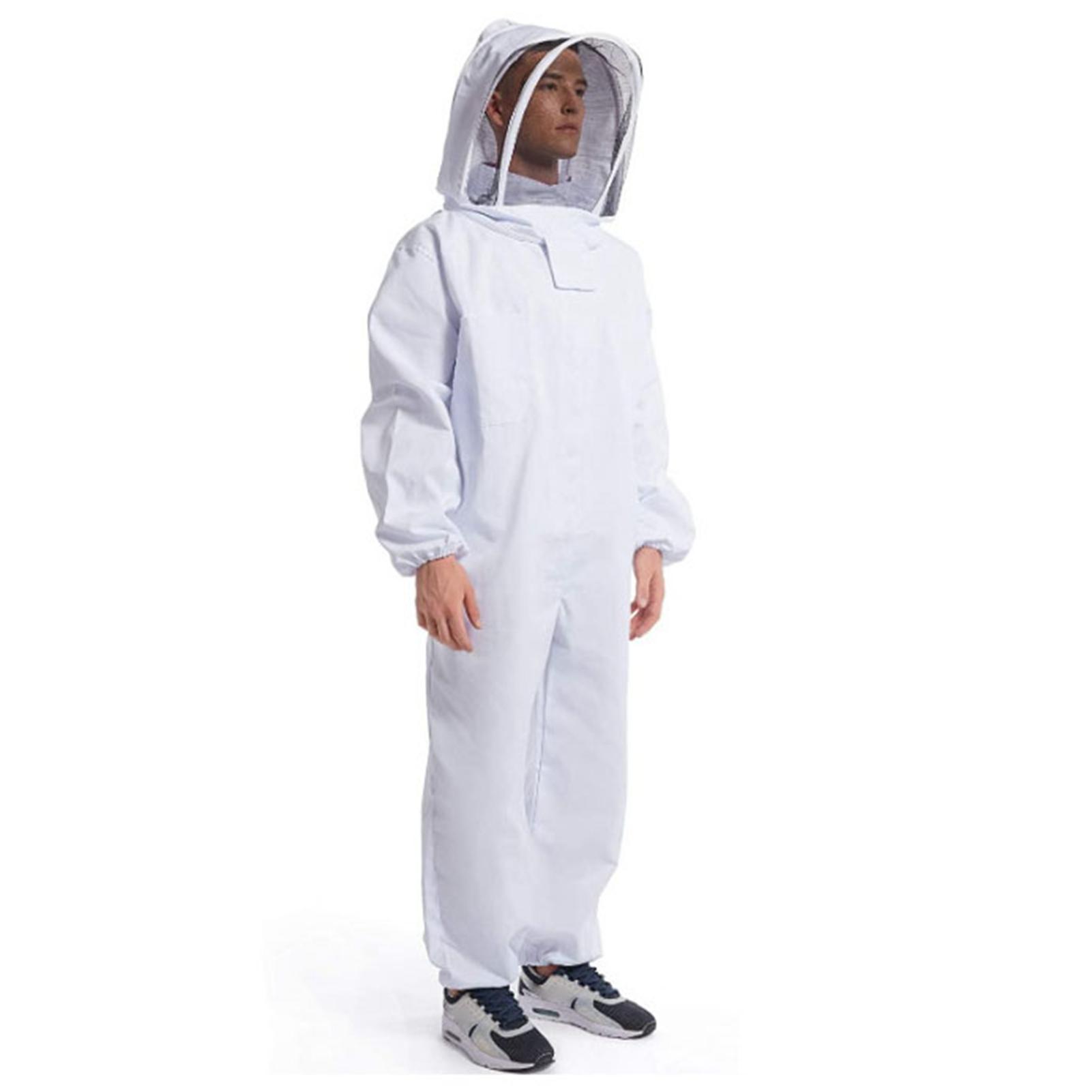 Bee Keeper Suit Professional Elastic Waist Soft Cotton Beekeeping Outfit with Ventilated Hood for XL
Bee Keeper Suit Professional Elastic Waist Soft Cotton Beekeeping Outfit with Ventilated Hood for XL