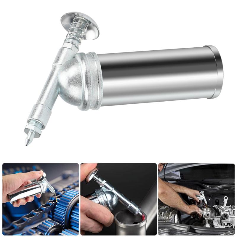80Cc Capacity 1000Psi Output Pressure Oiler Mini Bicycle Grease Gun Machine Handheld High Pressure Oiler Hand Tools Repair Tools срібний
80Cc Capacity 1000Psi Output Pressure Oiler Mini Bicycle Grease Gun Machine Handheld High Pressure Oiler Hand Tools Repair Tools срібний