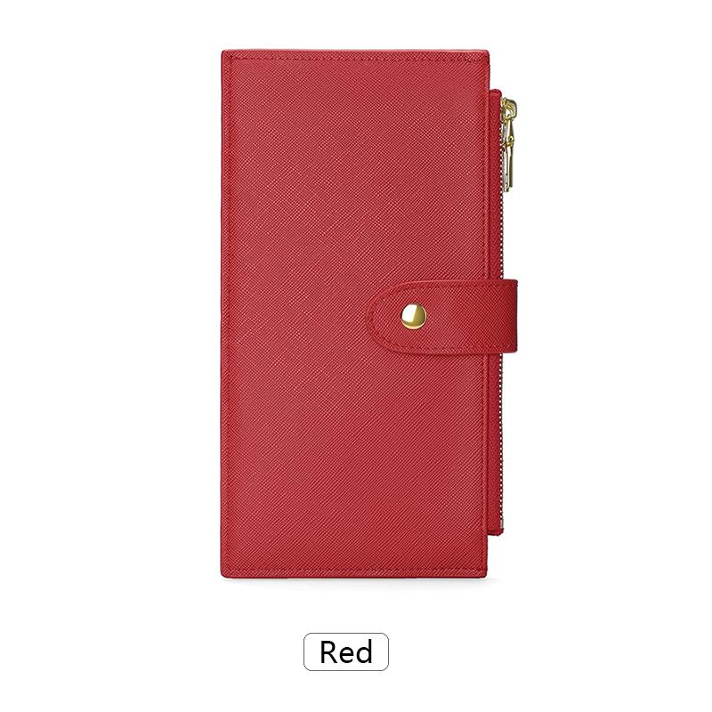Fashionable women s long wallet RFID anti-theft brush, double zipper large capacity card holder, high-quality PU women s wallet
Fashionable women s long wallet RFID anti-theft brush, double zipper large capacity card holder, high-quality PU women s wallet