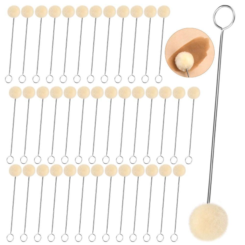 100Pcs 12.5/15cm Wool Daubers Ball Brush Corrosion-resistant Leatherworking Tools Handmade Crafts 100Pcs 12.5cm
100Pcs 12.5/15cm Wool Daubers Ball Brush Corrosion-resistant Leatherworking Tools Handmade Crafts 100Pcs 12.5cm