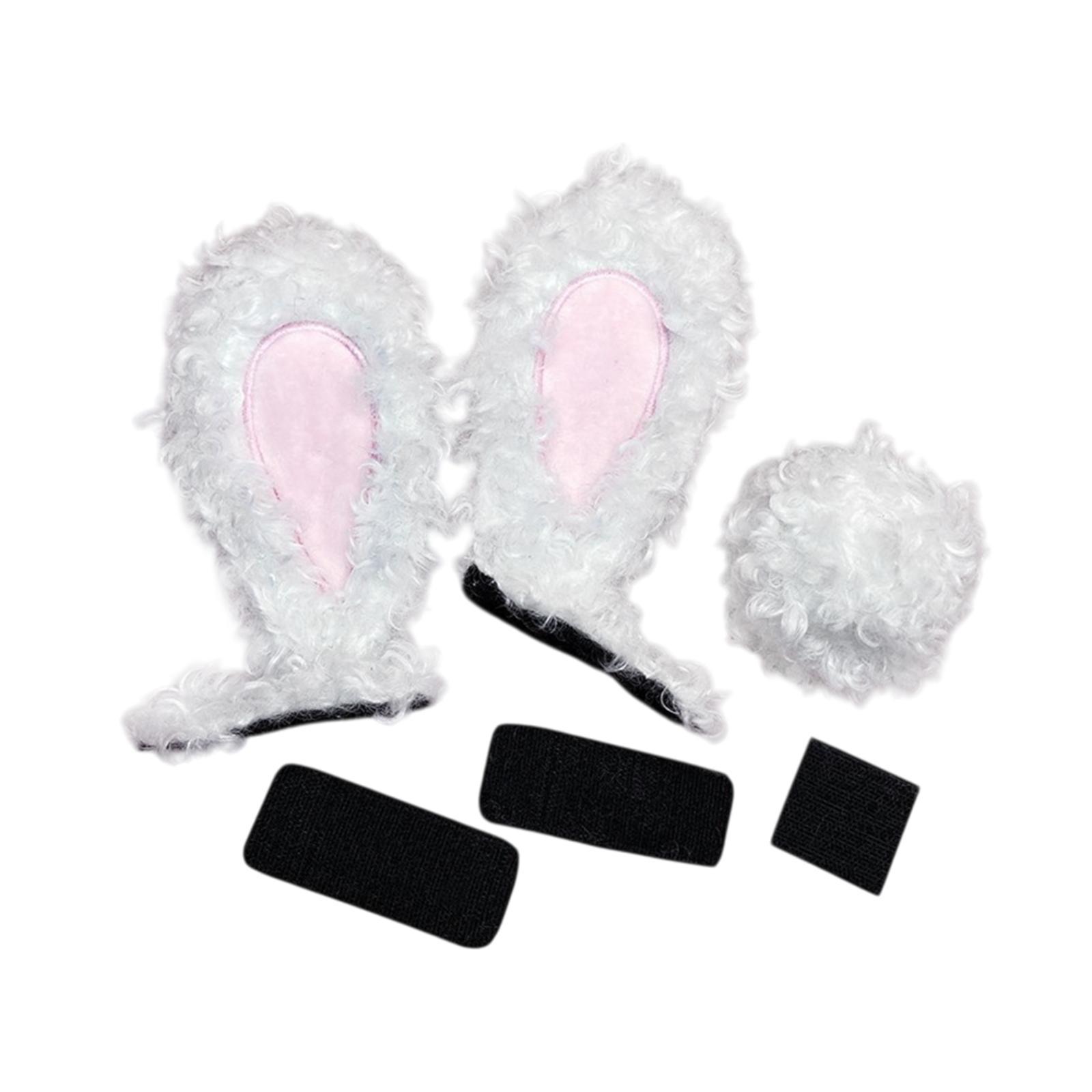 Cartoon Bunny Ears Helmet Plush Ears Decor Set for Bike Scooter Ski Helmet for Easter Party білий
Cartoon Bunny Ears Helmet Plush Ears Decor Set for Bike Scooter Ski Helmet for Easter Party білий