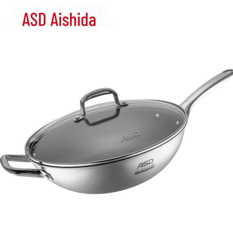 ASD 316L Stainless Steel Non-Stick Stir-fry Pan
ASD 316L Stainless Steel Non-Stick Stir-fry Pan