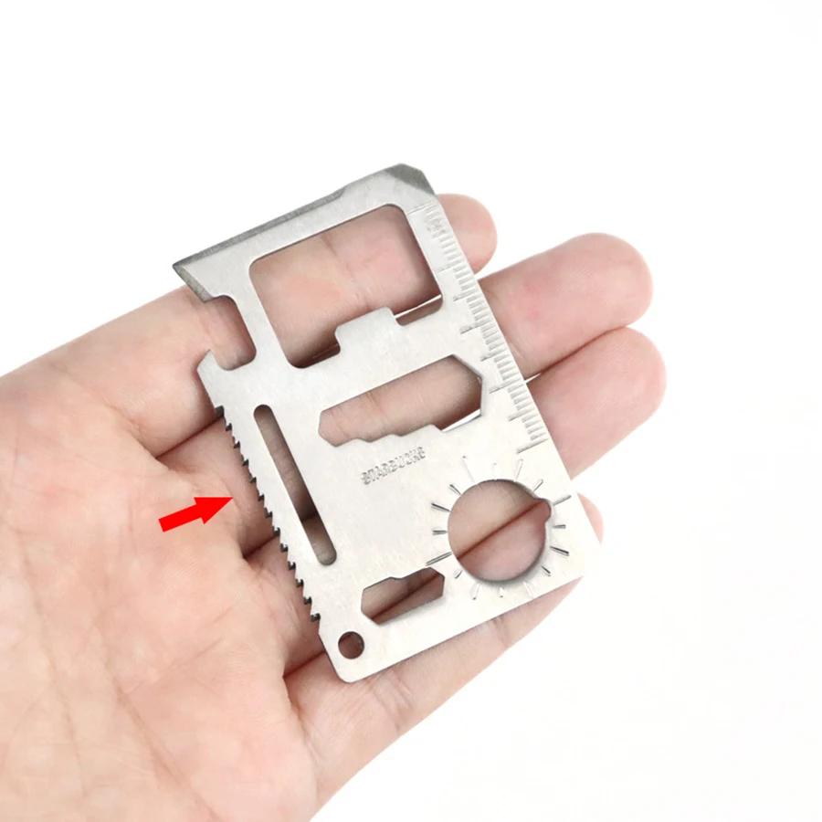 Pocket Tool Multifunction Outdoor Bottle Survive Gear Card Multi Multipurpose Gadget Camping Opener
Pocket Tool Multifunction Outdoor Bottle Survive Gear Card Multi Multipurpose Gadget Camping Opener