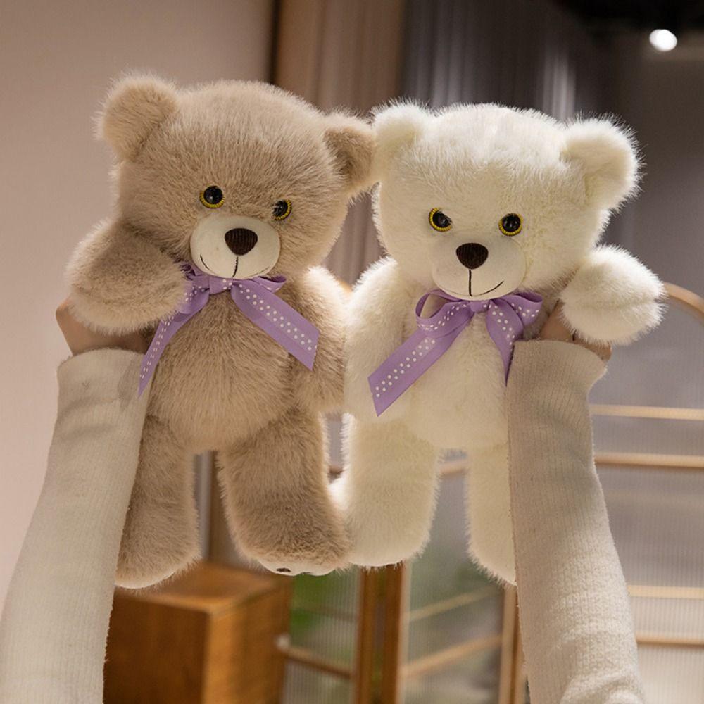 Couple Bears Bow Bear Plush Toys 3D Eyes Stuffed Animal Pillow Birthday Party Decor 25cm коричневий
Couple Bears Bow Bear Plush Toys 3D Eyes Stuffed Animal Pillow Birthday Party Decor 25cm коричневий