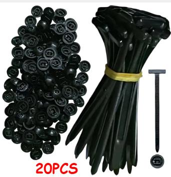 20/50/100/200/300PCS Nylon Universal Cable Tie Buckle Heavy Duty Self-Locking Nylon Zip Holder Multipurpose Plastic Cable Tool
20/50/100/200/300PCS Nylon Universal Cable Tie Buckle Heavy Duty Self-Locking Nylon Zip Holder Multipurpose Plastic Cable Tool