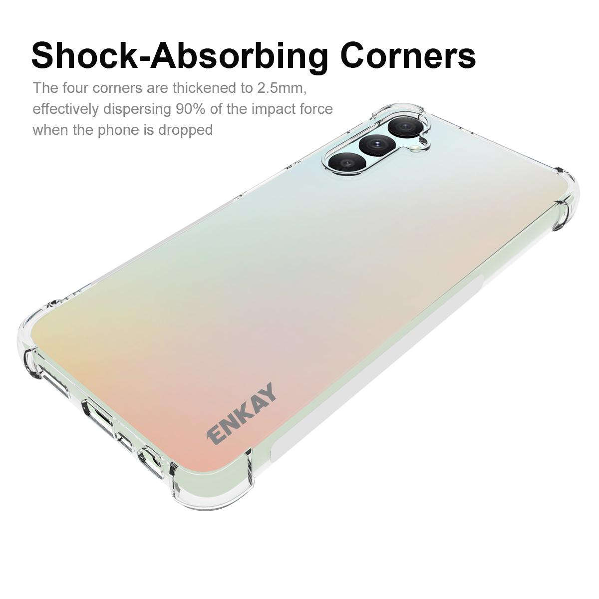 ENKAY HAT PRINCE For Samsung Galaxy A05s 4G Case Anti-drop TPU Phone Cover with Screen Film A
ENKAY HAT PRINCE For Samsung Galaxy A05s 4G Case Anti-drop TPU Phone Cover with Screen Film A