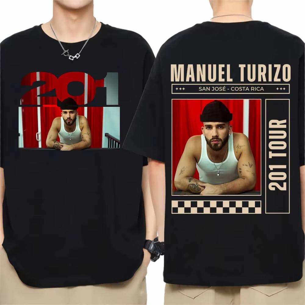 Rapper Unisexuel Turizo 201 World Tour 2026 Merch T Shirt Unisex Women Harajuku Streetwear Oversized Tshirt Cozy Male Cotton T Shirts 2XL
Rapper Unisexuel Turizo 201 World Tour 2026 Merch T Shirt Unisex Women Harajuku Streetwear Oversized Tshirt Cozy Male Cotton T Shirts 2XL