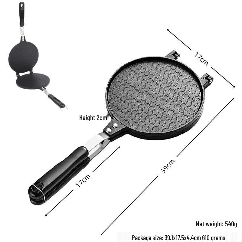 Non-stick Aluminum Alloy Egg Roll & Ice Cream Cone Maker
Non-stick Aluminum Alloy Egg Roll & Ice Cream Cone Maker