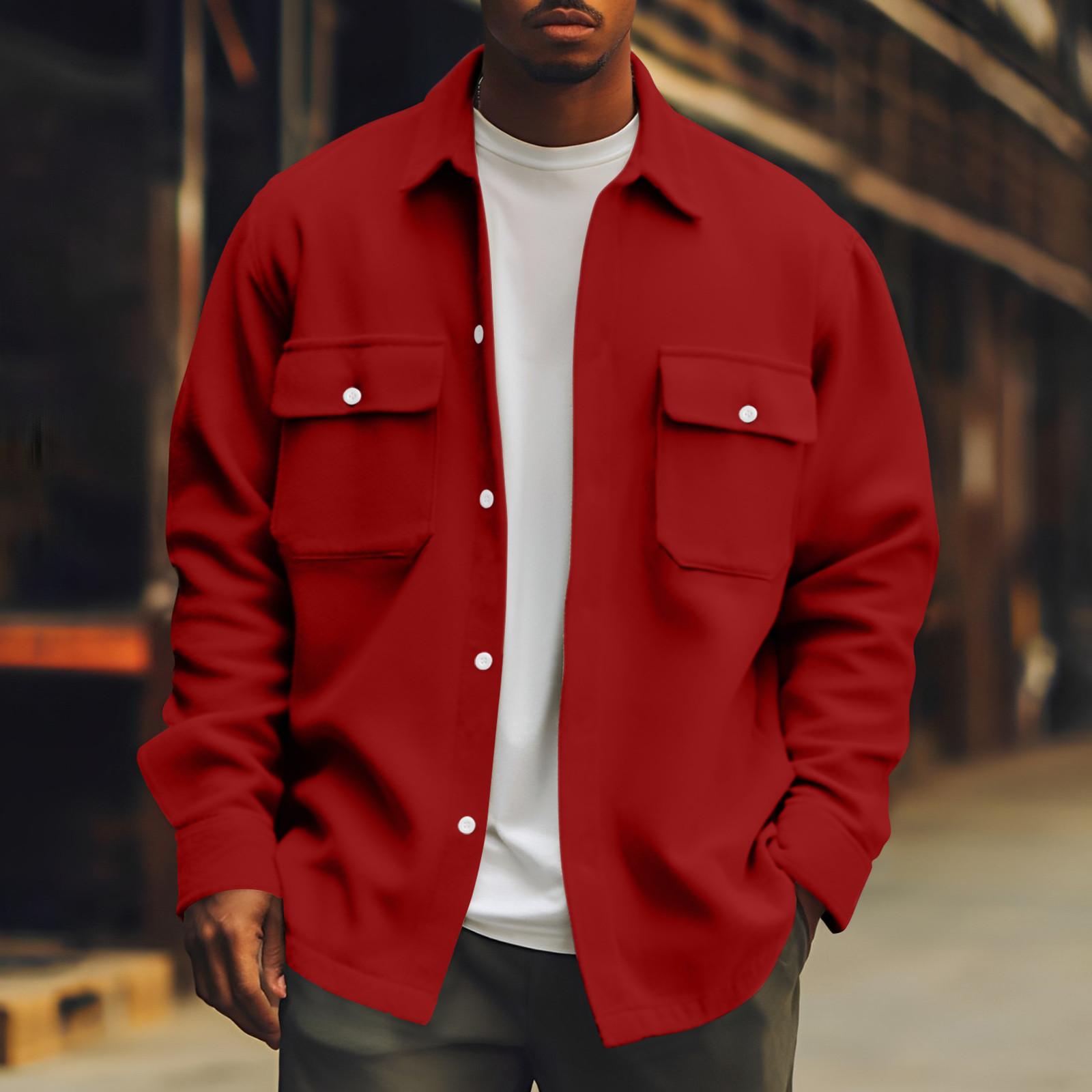 Men s Regular Solid Corduroy Button Coat L винный
Men s Regular Solid Corduroy Button Coat L винный