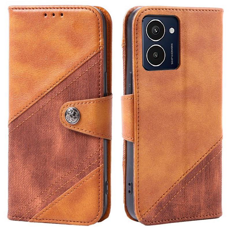 For HMD Pulse Pro Case Texture Splicing Leather Full Protection Phone Cover Brown
For HMD Pulse Pro Case Texture Splicing Leather Full Protection Phone Cover Brown
