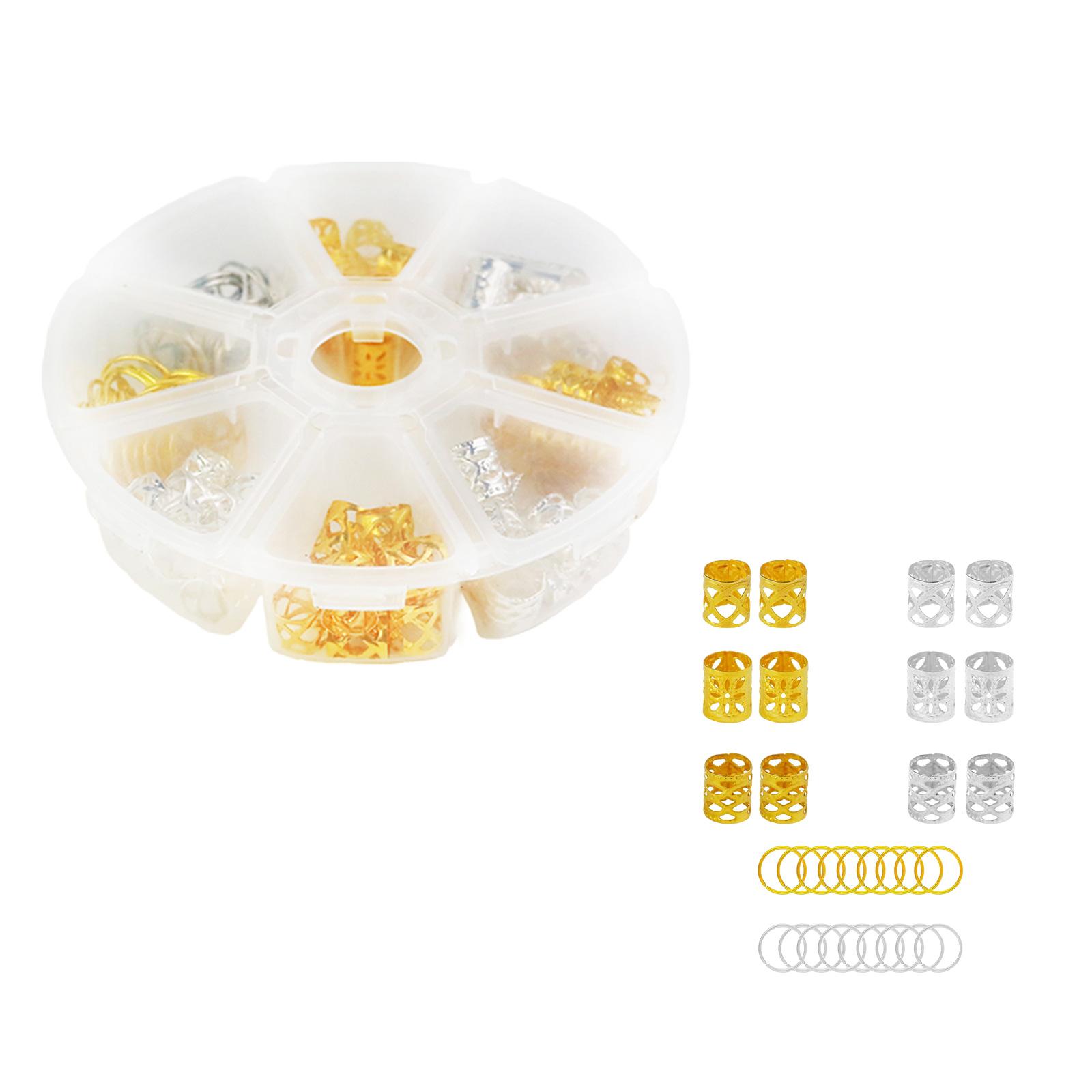 100pcs Straight Alloys Small Beads Small Tubes Rings Hair Tinsel Beads for Easy Hairstyles 1
100pcs Straight Alloys Small Beads Small Tubes Rings Hair Tinsel Beads for Easy Hairstyles 1