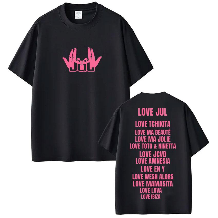 Rapper Jul Love Jul Classic Graphic Tshirts Men Women Fashion Hip Hop Music T Shirt Cotton Loose Aesthetic Tshirts Fans Gifts 5XL
Rapper Jul Love Jul Classic Graphic Tshirts Men Women Fashion Hip Hop Music T Shirt Cotton Loose Aesthetic Tshirts Fans Gifts 5XL