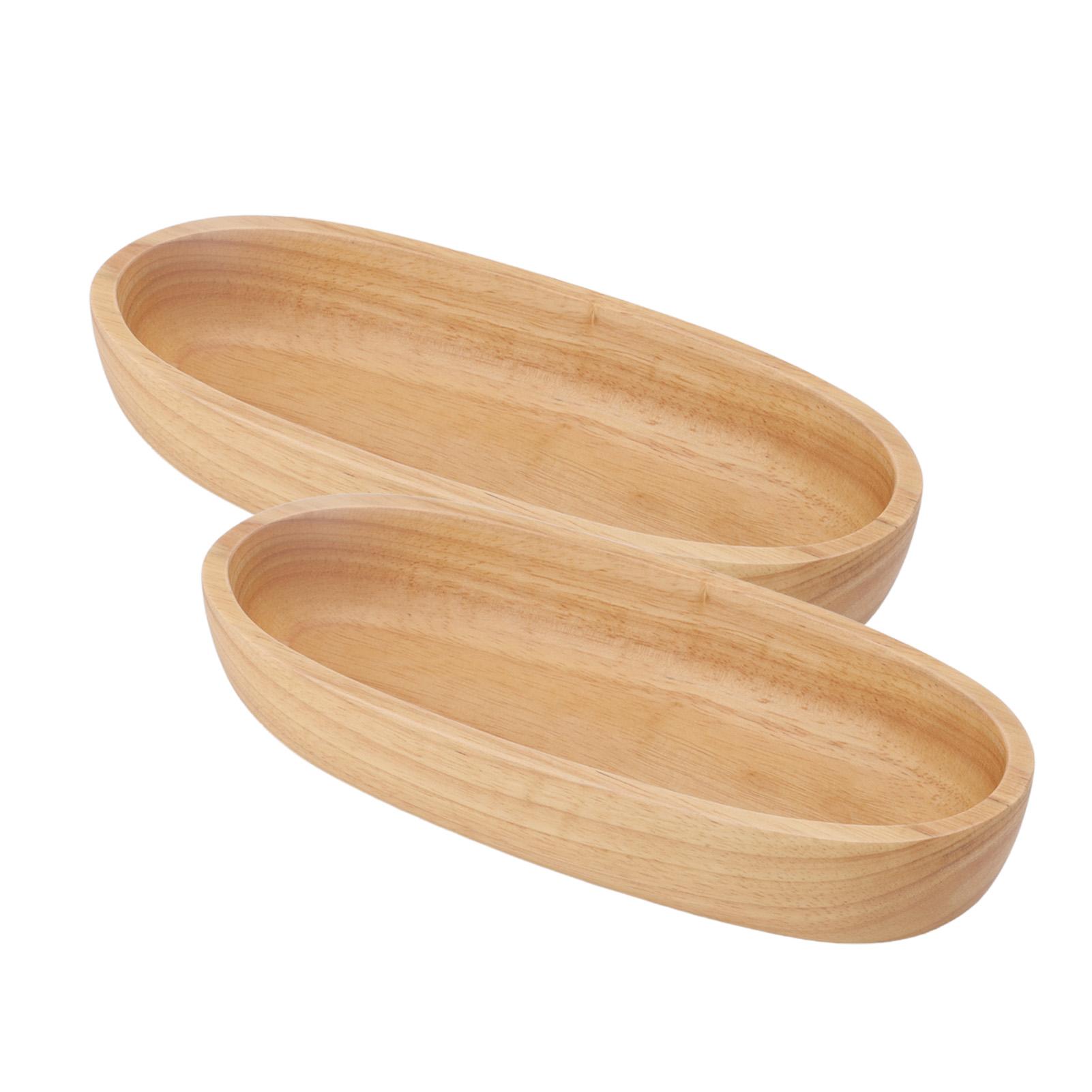 2 Pcs Oval Wooden Tray Rubber Wood Simple Beautiful Pastry Fruit Oval Wooden Plate Dish Bowl for L(for 6.5-9kg)
2 Pcs Oval Wooden Tray Rubber Wood Simple Beautiful Pastry Fruit Oval Wooden Plate Dish Bowl for L(for 6.5-9kg)