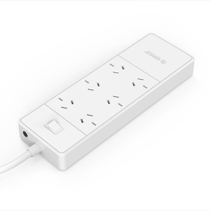 Australian Standard 6AC4USB Power Strip with Phone Holder, One-Button Switch, and Multiple Ports for Office and Home Use. ORICO-OSD-6A4U-AU білий
Australian Standard 6AC4USB Power Strip with Phone Holder, One-Button Switch, and Multiple Ports for Office and Home Use. ORICO-OSD-6A4U-AU білий