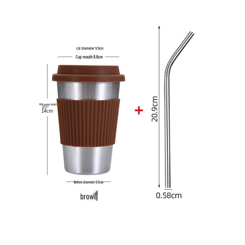 304 Stainless Steel 500ML Beer Coffee Mug (2-Pack)
304 Stainless Steel 500ML Beer Coffee Mug (2-Pack)