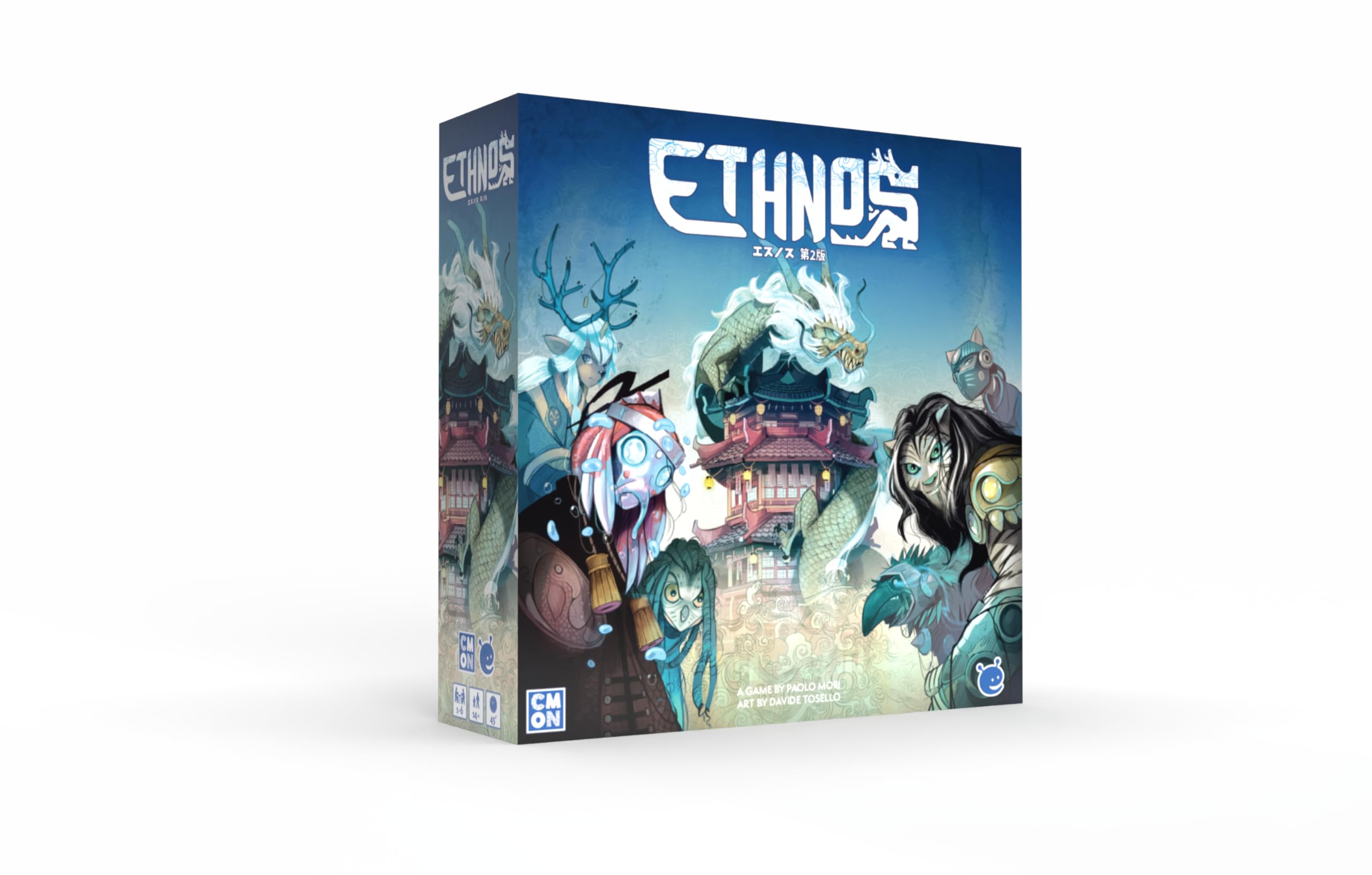 Kenville Ethnos 2nd Edition Japanese Edition 45 ages 14 and Board Game (1-6 players, minutes, up)
Kenville Ethnos 2nd Edition Japanese Edition 45 ages 14 and Board Game (1-6 players, minutes, up)