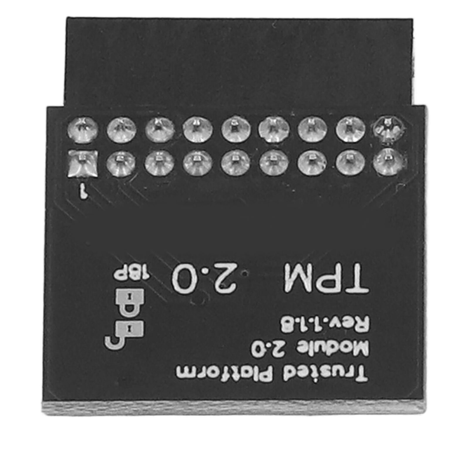 TPM2.0 Module 18Pin LPC Remote Card Encryption Security Module Board for Computer
TPM2.0 Module 18Pin LPC Remote Card Encryption Security Module Board for Computer
