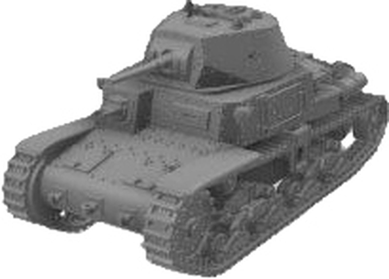 Mussini WW2 Italy Fiat Ansaldo Medium Tank 2nd Series Resin Kit 1/72 M13/40 MM072-023 (Tank)
Mussini WW2 Italy Fiat Ansaldo Medium Tank 2nd Series Resin Kit 1/72 M13/40 MM072-023 (Tank)