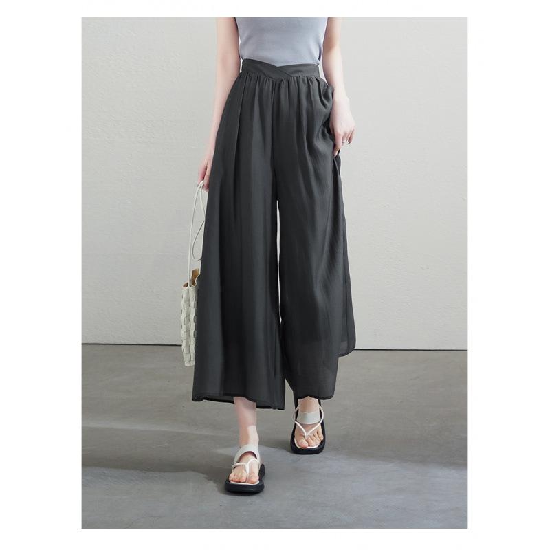 2026 Summer High Waist Wide-Leg Skirt Pants: Women s Casual Loose Fit, Thinning Nine-Point Design M темно-серого
2026 Summer High Waist Wide-Leg Skirt Pants: Women s Casual Loose Fit, Thinning Nine-Point Design M темно-серого
