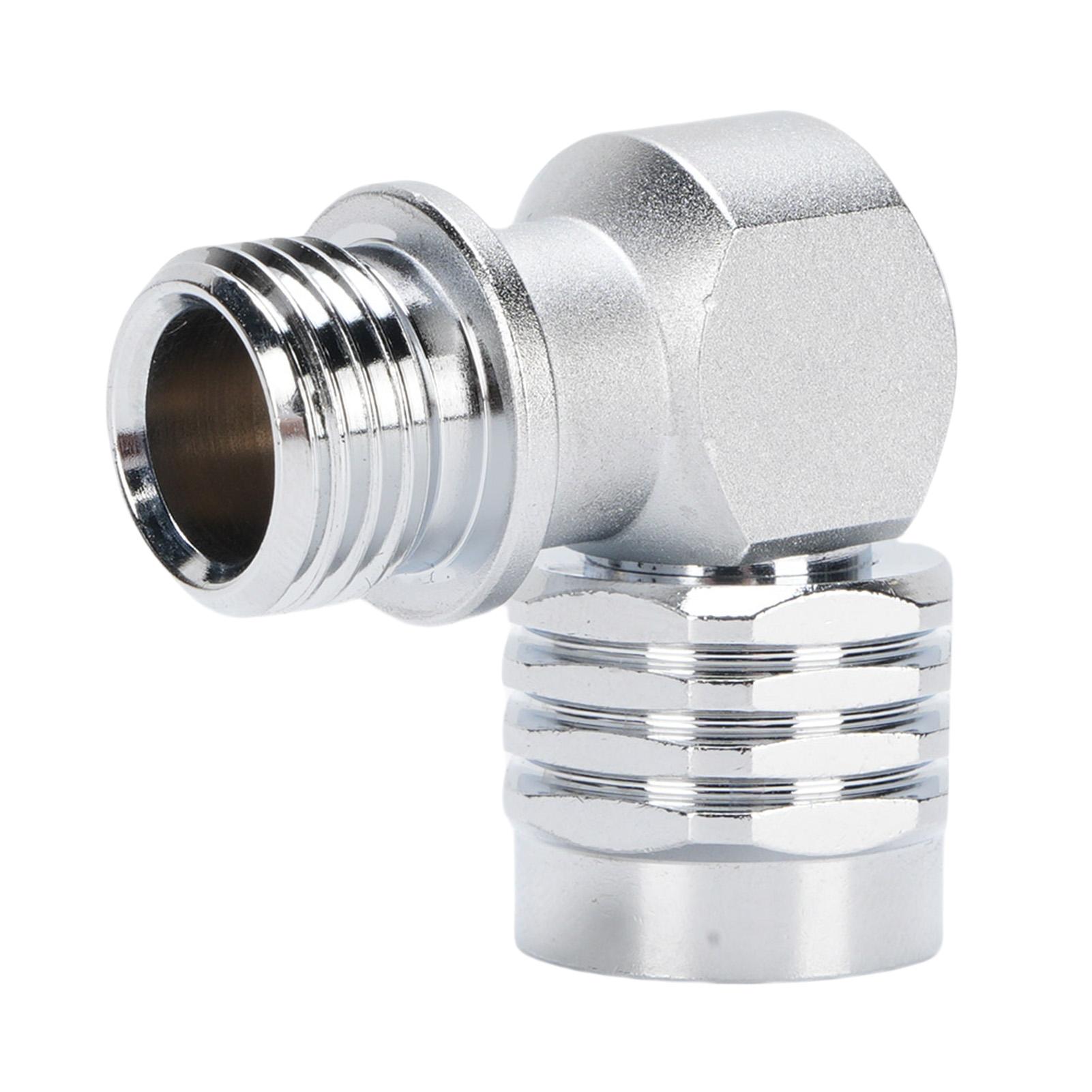 Scuba Diving 90 Degree Adapter Brass Chrome Plated Portable Second Stage Regulator Adapter for Underwater Diving
Scuba Diving 90 Degree Adapter Brass Chrome Plated Portable Second Stage Regulator Adapter for Underwater Diving