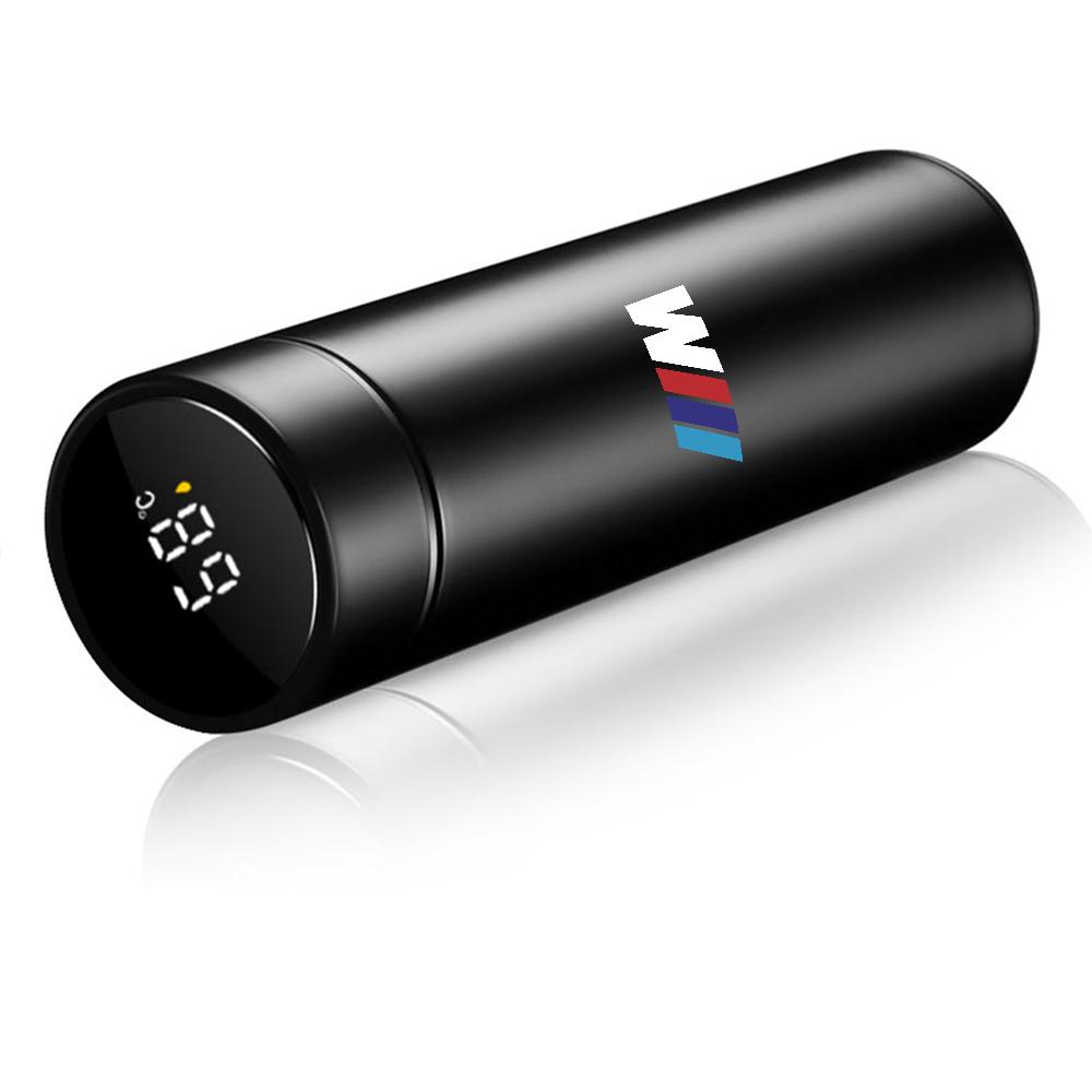 Car Thermos Mug Leak Proof Travel Thermo Cup Double Stainless Steel Smart Thermos Bottle For BMW M Performance E46 E90 E60 M2 X1 1pcs
Car Thermos Mug Leak Proof Travel Thermo Cup Double Stainless Steel Smart Thermos Bottle For BMW M Performance E46 E90 E60 M2 X1 1pcs