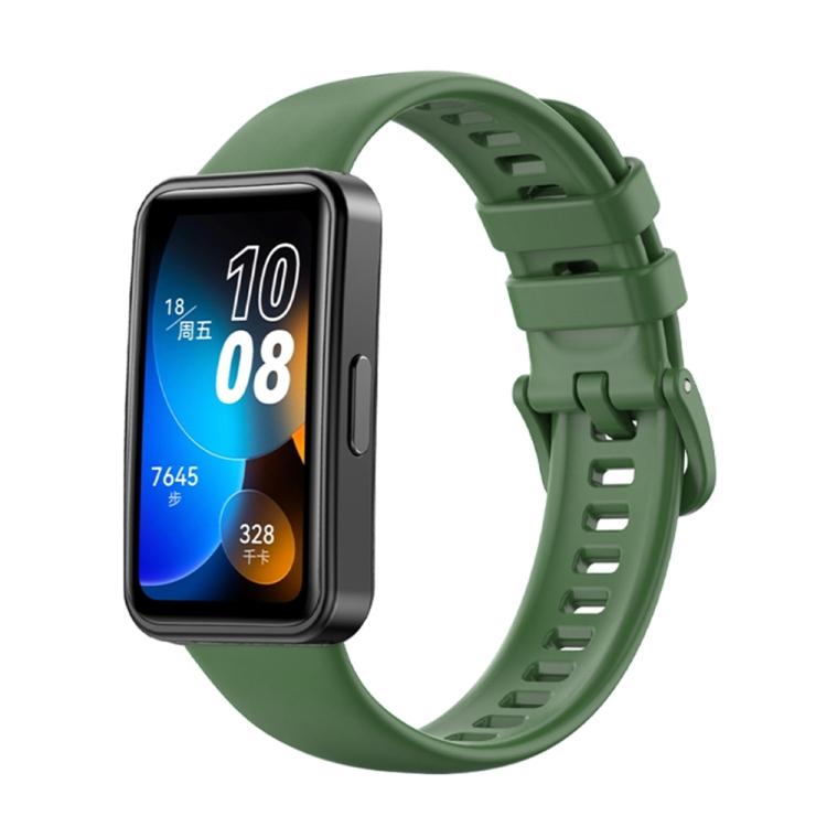 Для Huawei Band 8 16 мм однотонный силиконовый сменный ремешок для часов For Huawei Band 8 темно-зеленого
Для Huawei Band 8 16 мм однотонный силиконовый сменный ремешок для часов For Huawei Band 8 темно-зеленого