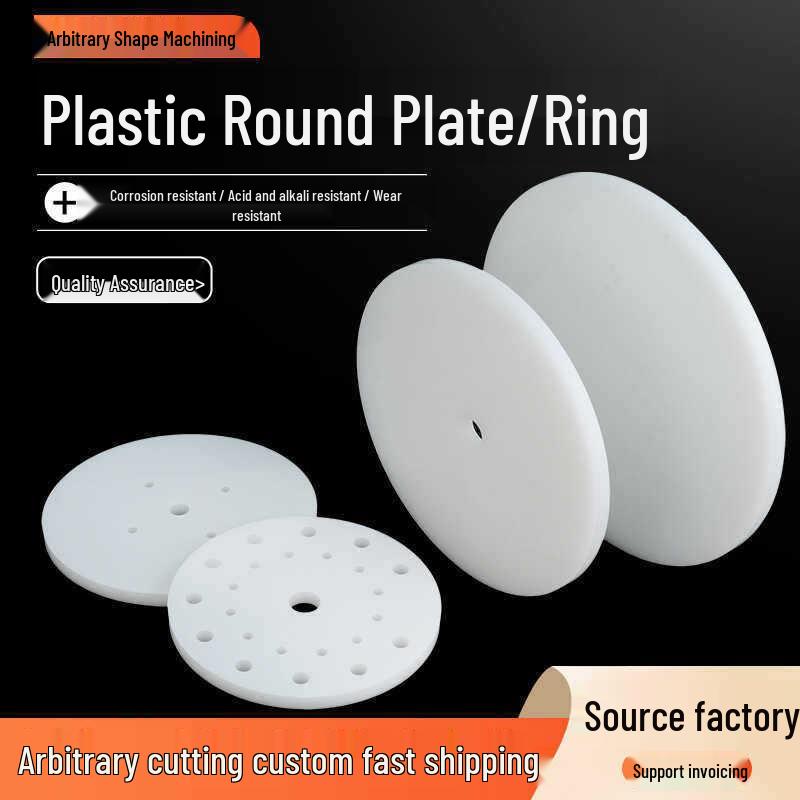 White Round Perforated Plastic Sheet - PVC, Nylon, Rubber, ABS, PE, POM Gasket Standard
White Round Perforated Plastic Sheet - PVC, Nylon, Rubber, ABS, PE, POM Gasket Standard