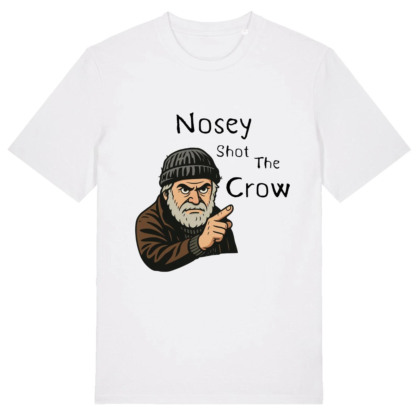 Nosey Shot The Crow Unisex T-Shirt - Farmer Jim Novelty Gift British Comedy Vinn 4XL
Nosey Shot The Crow Unisex T-Shirt - Farmer Jim Novelty Gift British Comedy Vinn 4XL
