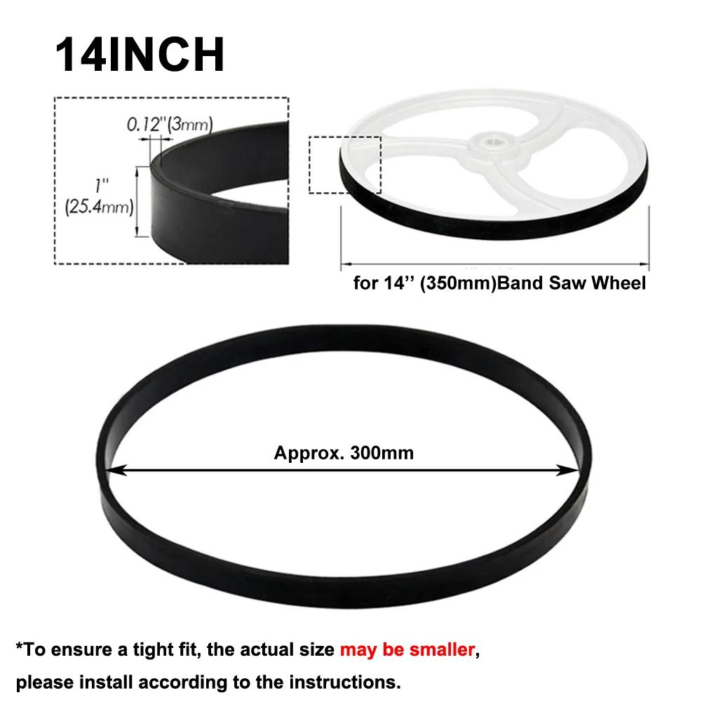 High Quality Rubber Band Saw Wheel Apron 1pcs Accessories Saw Scroll Wheel WoodWorking Band 10 Inch 12 Inch Black
High Quality Rubber Band Saw Wheel Apron 1pcs Accessories Saw Scroll Wheel WoodWorking Band 10 Inch 12 Inch Black