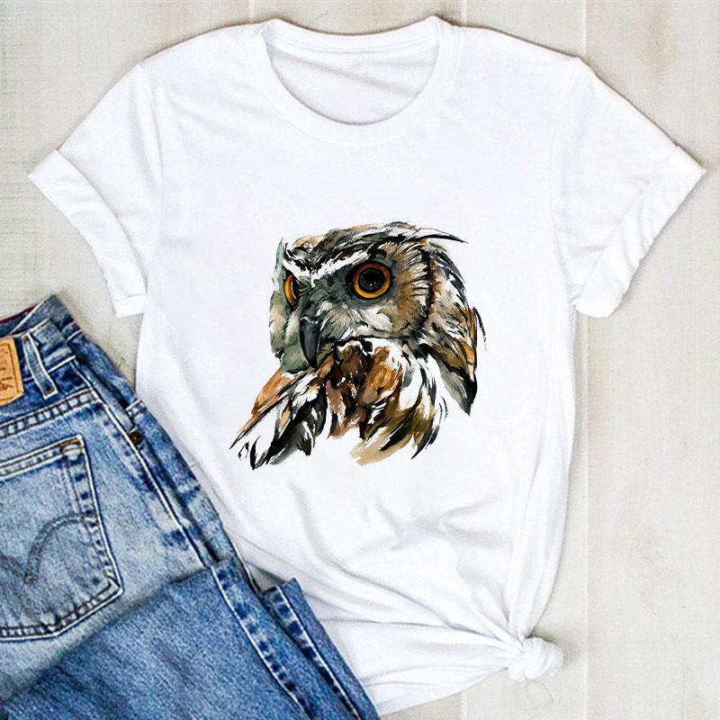 Owl Animal Printed Women T-Shirt Top Cartoons Simple Female T-Shirts Fashion Casual White Tshirt Summer Ladies Tee Shirt 2025 S білий
Owl Animal Printed Women T-Shirt Top Cartoons Simple Female T-Shirts Fashion Casual White Tshirt Summer Ladies Tee Shirt 2025 S білий