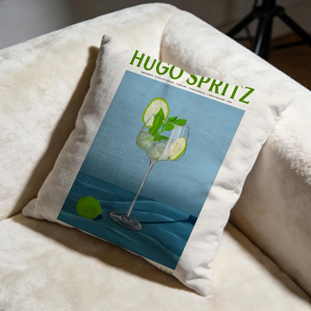 Popular HHugo Spritz Cocktailled Cushion Cover Soft Decorative Pillow Case Suitable for Bedroom Sofa Car Travel Use 30X30cm
Popular HHugo Spritz Cocktailled Cushion Cover Soft Decorative Pillow Case Suitable for Bedroom Sofa Car Travel Use 30X30cm