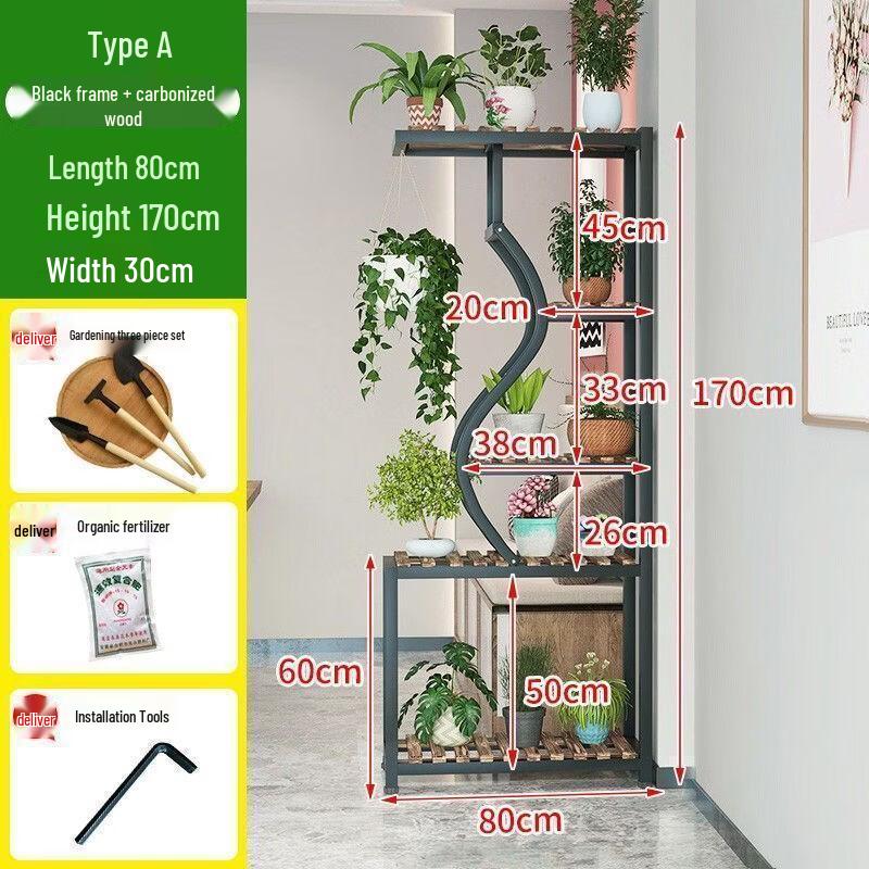 Indoor Hanging Plant Display Shelf
Indoor Hanging Plant Display Shelf