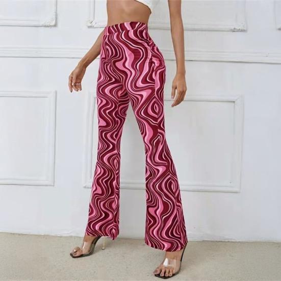 Women Yoga Pants High Waist Water Wave Striped Print Casual Trousers Running Cycling M серый
Women Yoga Pants High Waist Water Wave Striped Print Casual Trousers Running Cycling M серый