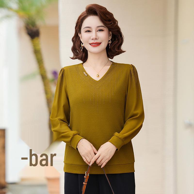 Mom s Spring Knitwear: New 2026 Wedding Banquet Outfit for Mother-in-law - Elegant Spring/Autumn T-shirt for Middle-aged Women 6XL-165-180 lbs
Mom s Spring Knitwear: New 2026 Wedding Banquet Outfit for Mother-in-law - Elegant Spring/Autumn T-shirt for Middle-aged Women 6XL-165-180 lbs