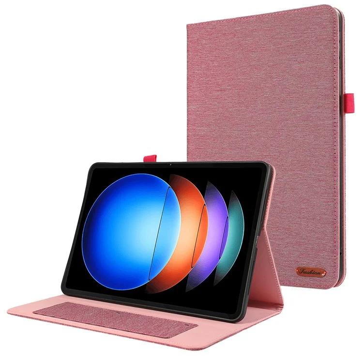 Для Xiaomi Pad 6S Pro 12.4 чехол с тканевой текстурой кожаный чехол-подставка для планшета с держателем для карт
Для Xiaomi Pad 6S Pro 12.4 чехол с тканевой текстурой кожаный чехол-подставка для планшета с держателем для карт