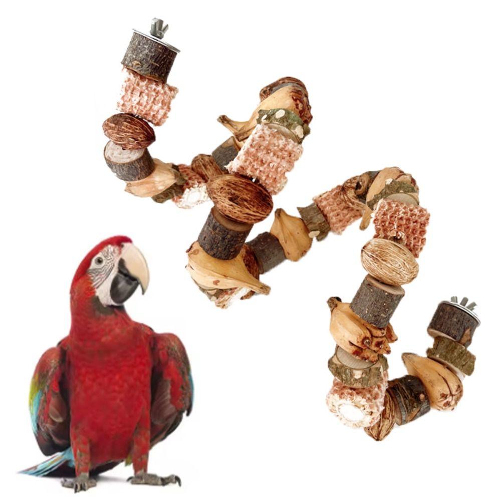 Pineapple Bird Chew Toy Corncob Nut Toy Parakeet Bird Chewing Blocks For Birds 50CM
Pineapple Bird Chew Toy Corncob Nut Toy Parakeet Bird Chewing Blocks For Birds 50CM