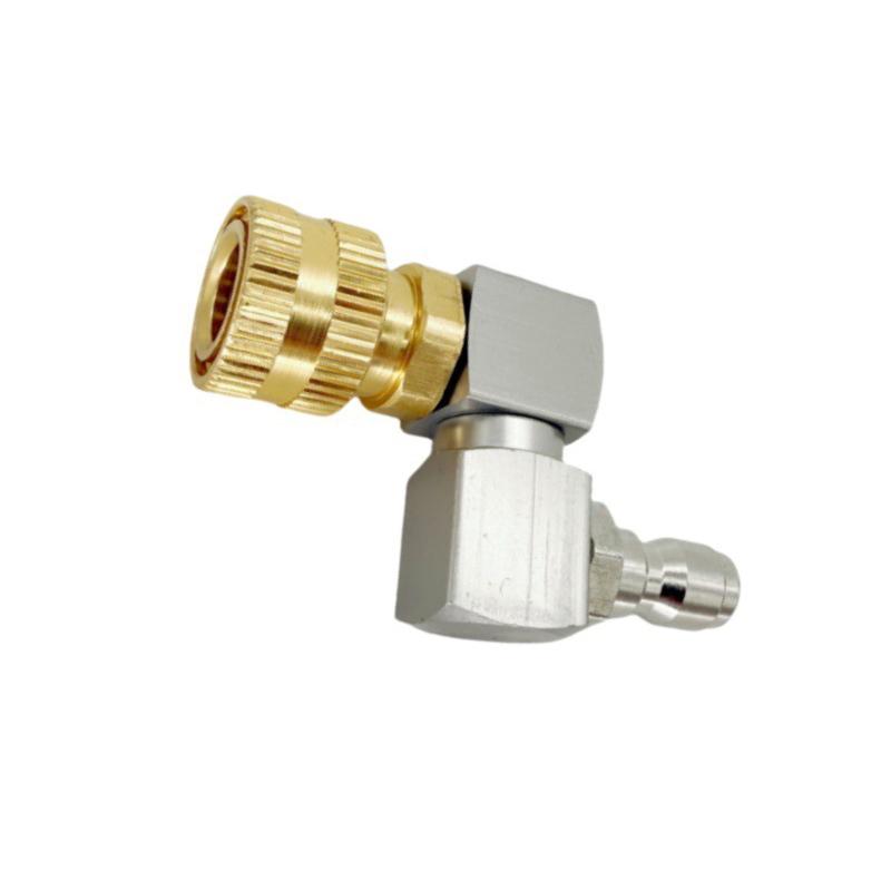 360° Rotatable Jet Nozzle - 1/4 Quick Connect Adapter, Leak-Proof Water Saving For Car Cleaning A1
360° Rotatable Jet Nozzle - 1/4 Quick Connect Adapter, Leak-Proof Water Saving For Car Cleaning A1