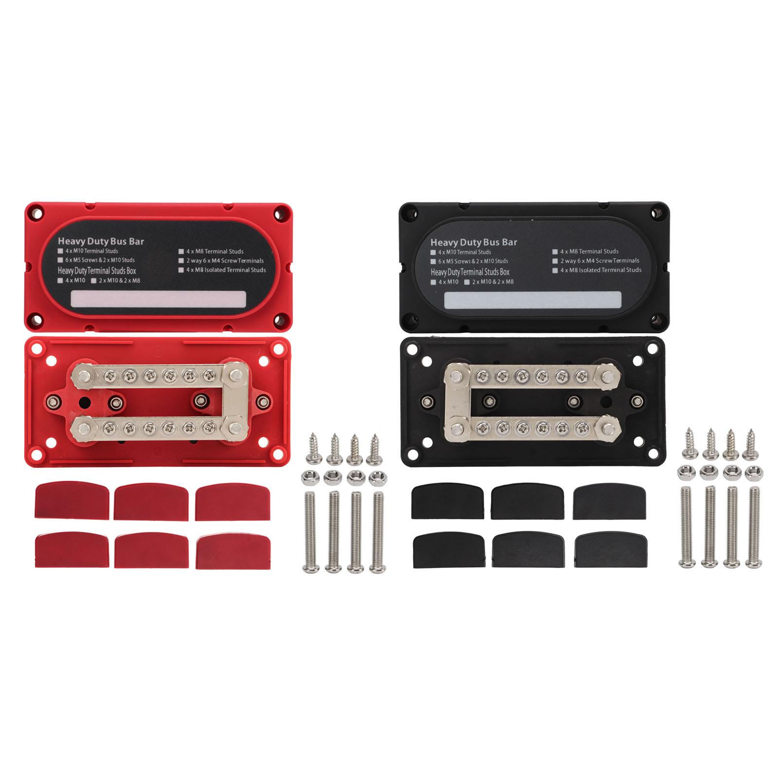 2PCS Heavy Duty Bus Bar Box Module с крышкой DC48V 100A огнестойкий для автомобилей грузовиков автофургонов судов
2PCS Heavy Duty Bus Bar Box Module с крышкой DC48V 100A огнестойкий для автомобилей грузовиков автофургонов судов
