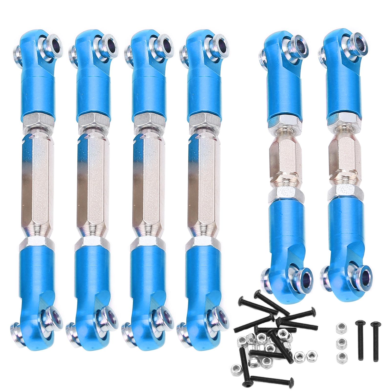 Aluminum Turnbuckle Camber Link Adjustable Camber Link with Rod Ends for ARRMA Senton 1 10 RC CarBlue синій
Aluminum Turnbuckle Camber Link Adjustable Camber Link with Rod Ends for ARRMA Senton 1 10 RC CarBlue синій