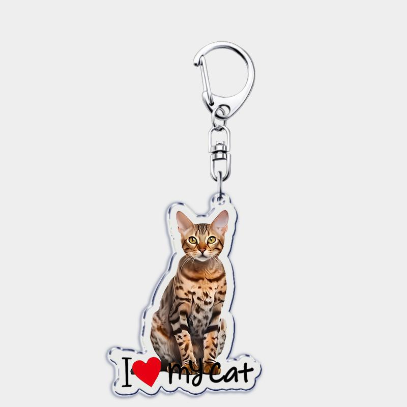 I Love My Cat Acrylic Keychain for Accessories Bag Cute Black Maine Coon Cat Pendant Key Chain Ring Keyring Jewelry Pets Gifts
I Love My Cat Acrylic Keychain for Accessories Bag Cute Black Maine Coon Cat Pendant Key Chain Ring Keyring Jewelry Pets Gifts