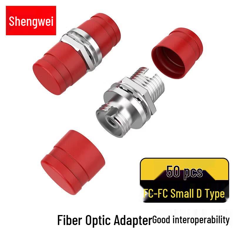 Shengwei FC-FC D-Type Simplex Fiber Optic Coupler (50-Pack)
Shengwei FC-FC D-Type Simplex Fiber Optic Coupler (50-Pack)