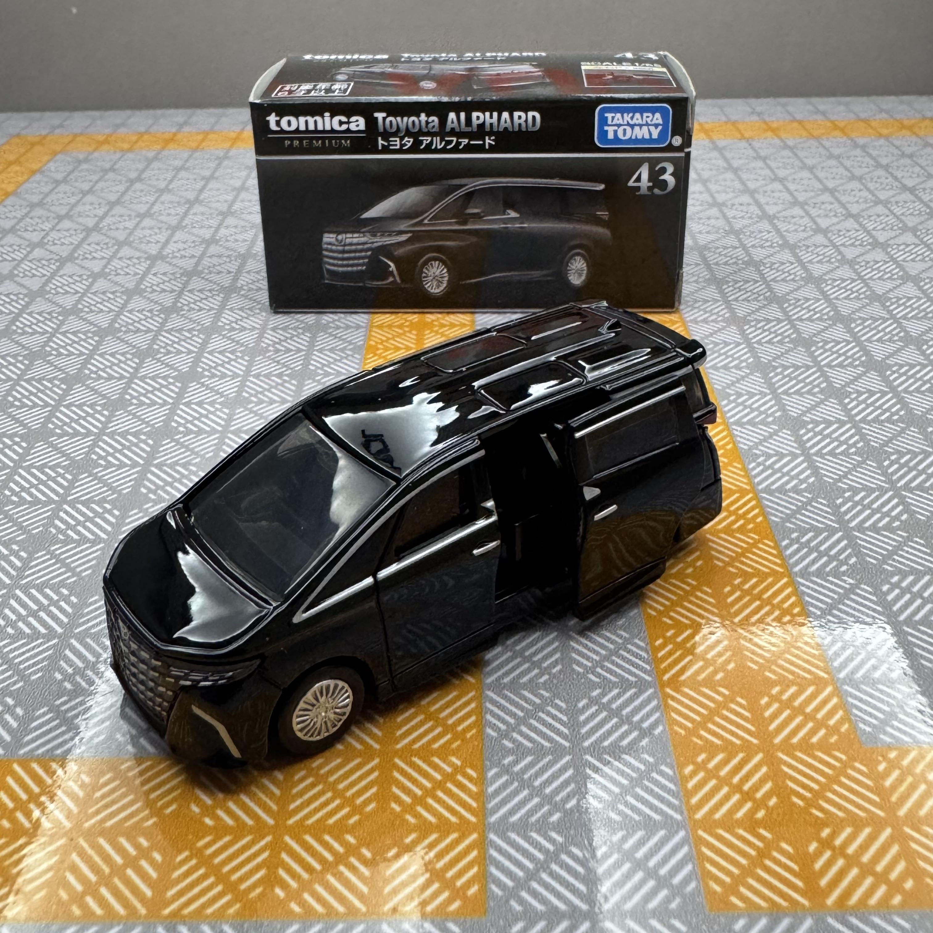 Takara Tomy Tomica Premium 43 Toyota Alphard Cars Hot Pop 1:64 Car Alloy Toys Motor Vehicle Diecast Metal Model for Children
Takara Tomy Tomica Premium 43 Toyota Alphard Cars Hot Pop 1:64 Car Alloy Toys Motor Vehicle Diecast Metal Model for Children