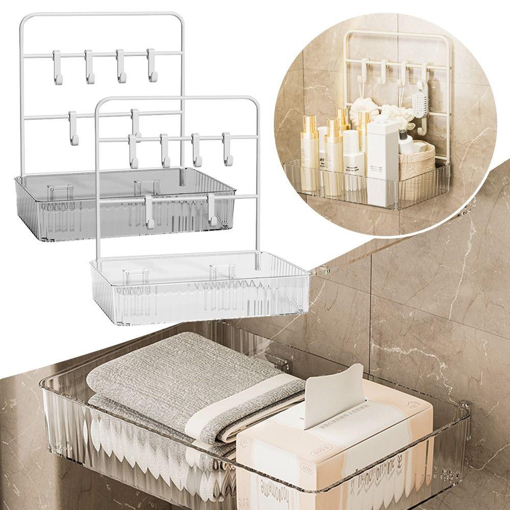 Multifunctional Bathroom Rack Wall-mounted Cosmetics Organizer Basket Jewelry Makeup Holder
Multifunctional Bathroom Rack Wall-mounted Cosmetics Organizer Basket Jewelry Makeup Holder
