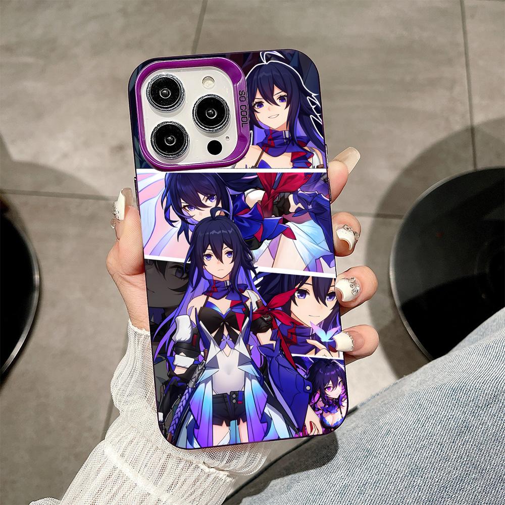HSR Seele Purple Translucent Mobile Phone Case for iPhone 17 16 15 14 13 12 11 X XR XS Air Pro Max Plus Colorful Cover iPhone 14 Plus
HSR Seele Purple Translucent Mobile Phone Case for iPhone 17 16 15 14 13 12 11 X XR XS Air Pro Max Plus Colorful Cover iPhone 14 Plus