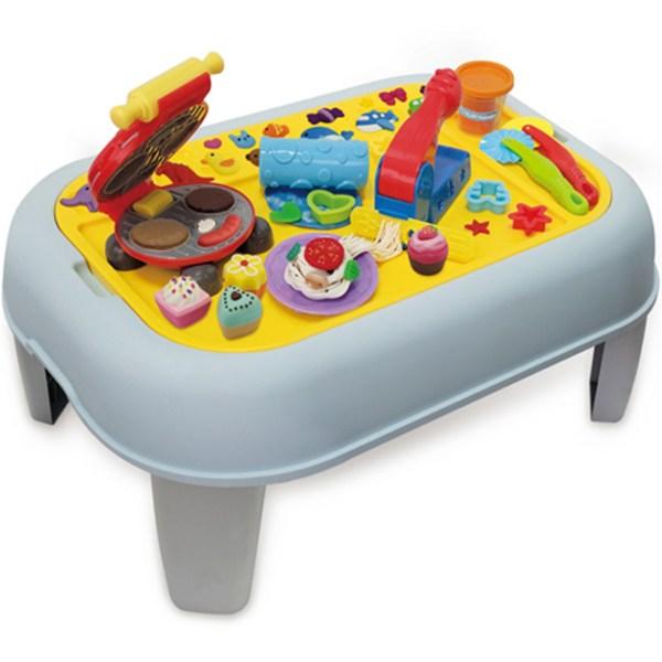 Тактильная сенсорная игрушка Blue Rabbit Dough Play Table, желтая, популярные игрушки для корейских детей 
Тактильная сенсорная игрушка Blue Rabbit Dough Play Table, желтая, популярные игрушки для корейских детей