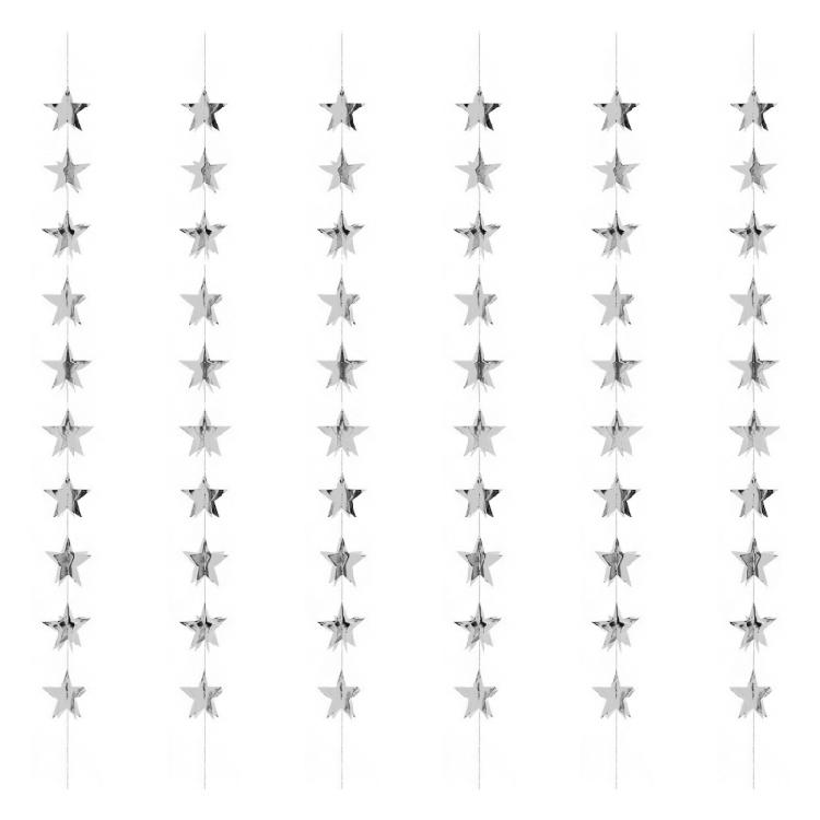 Hanging Star Banners Hanging Ornament Decorative Party Backdrop Decorations for Birthday Wedding Baby Showers срібний
Hanging Star Banners Hanging Ornament Decorative Party Backdrop Decorations for Birthday Wedding Baby Showers срібний